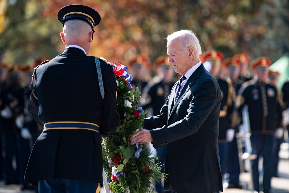 70th National Veterans Day Observance at Arlington National Cemetery