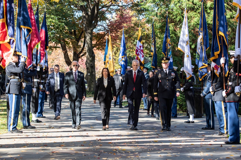 70th National Veterans Day Observance at Arlington National Cemetery