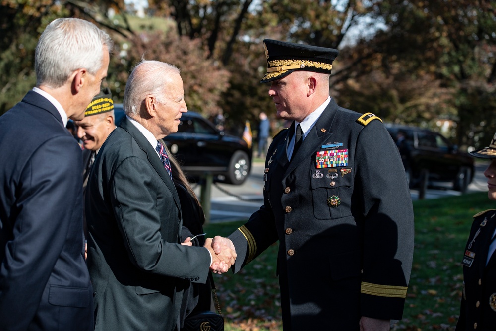 70th National Veterans Day Observance at Arlington National Cemetery