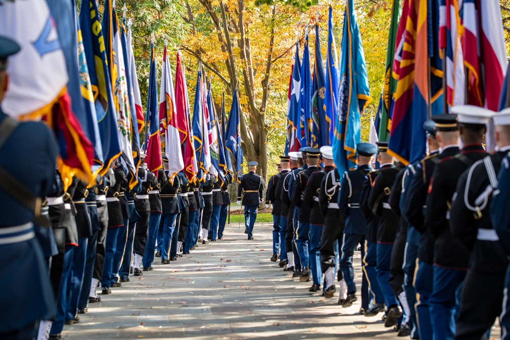 70th National Veterans Day Observance at Arlington National Cemetery