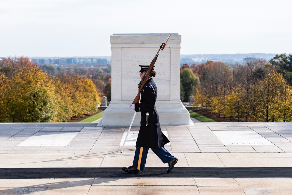 70th National Veterans Day Observance at Arlington National Cemetery