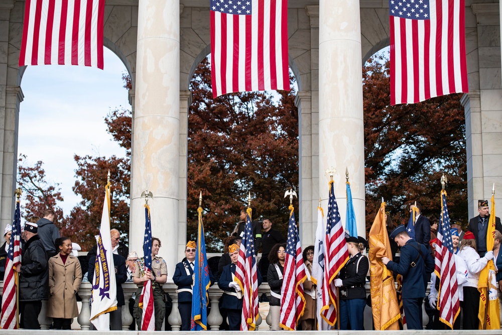 70th National Veterans Day Observance at Arlington National Cemetery