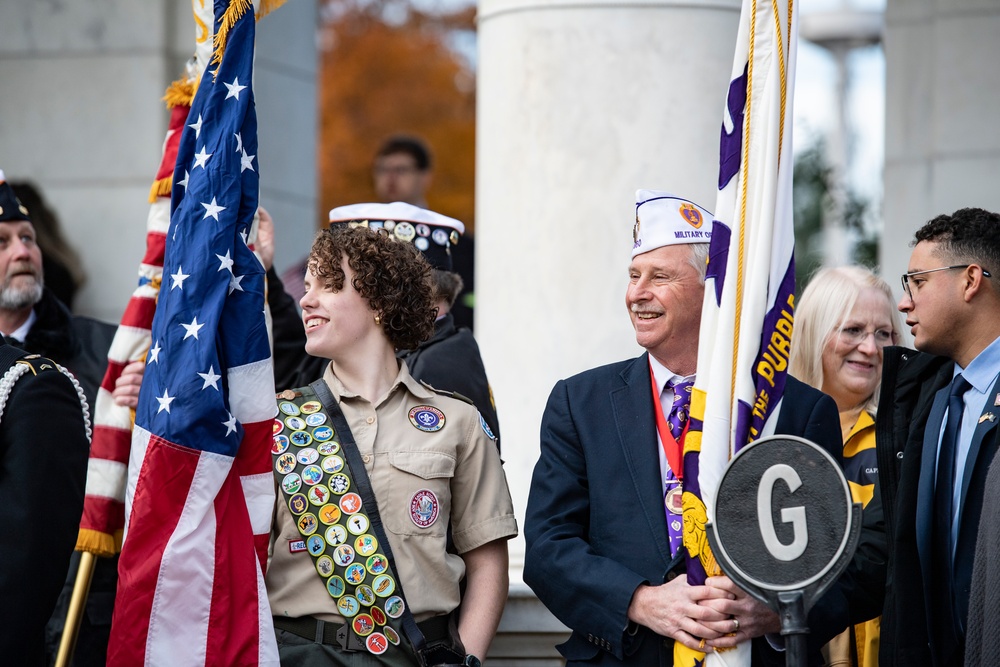 70th National Veterans Day Observance at Arlington National Cemetery