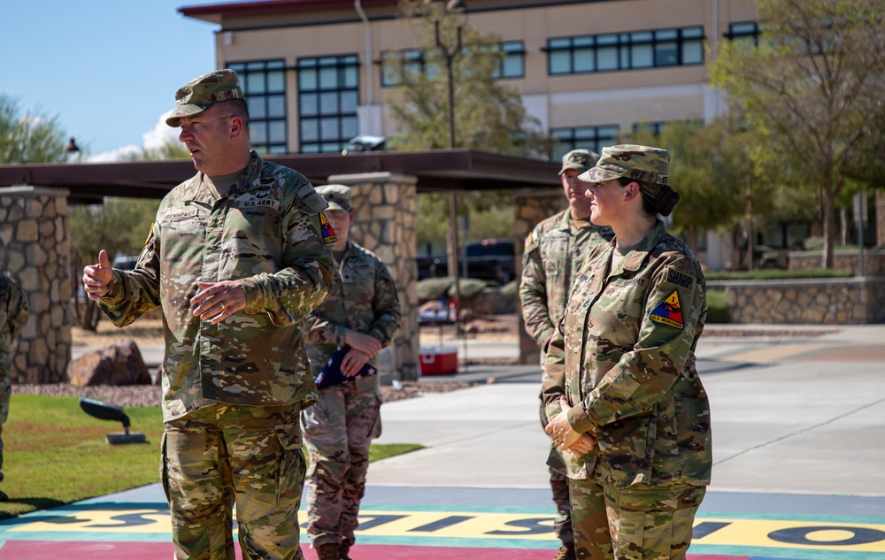 SFC Stewart’s Re-enlistment