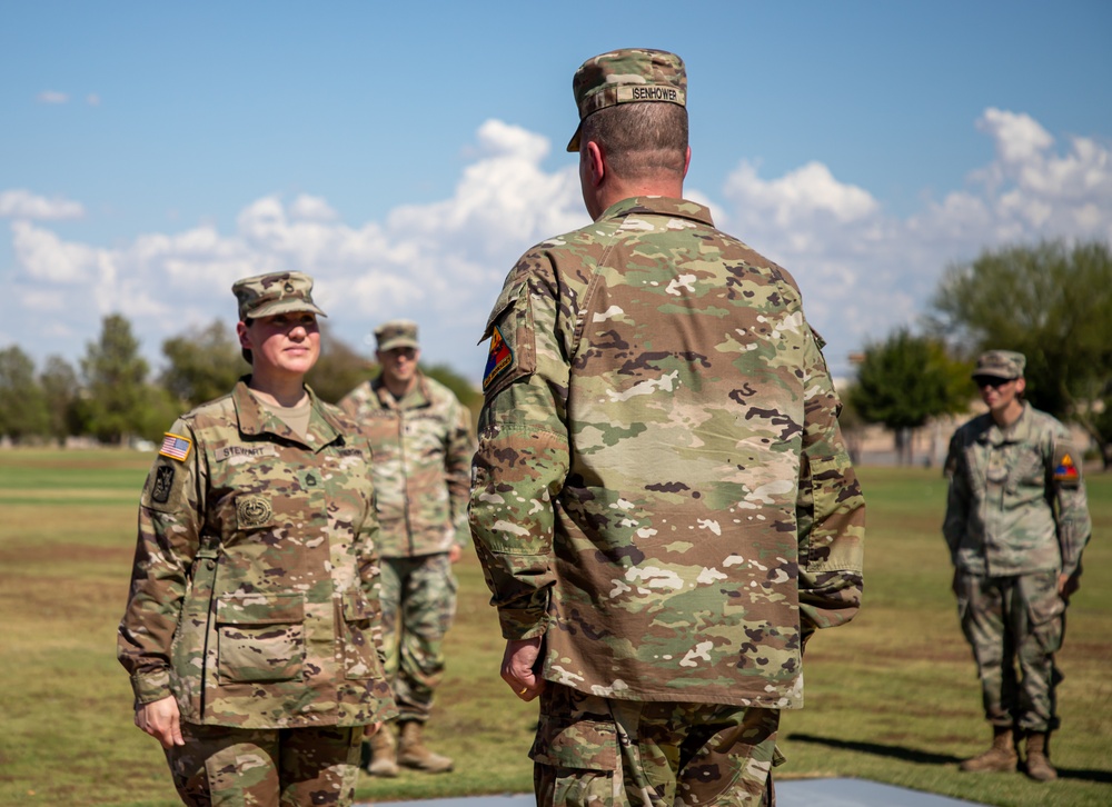 SFC Stewart’s Re-enlistment