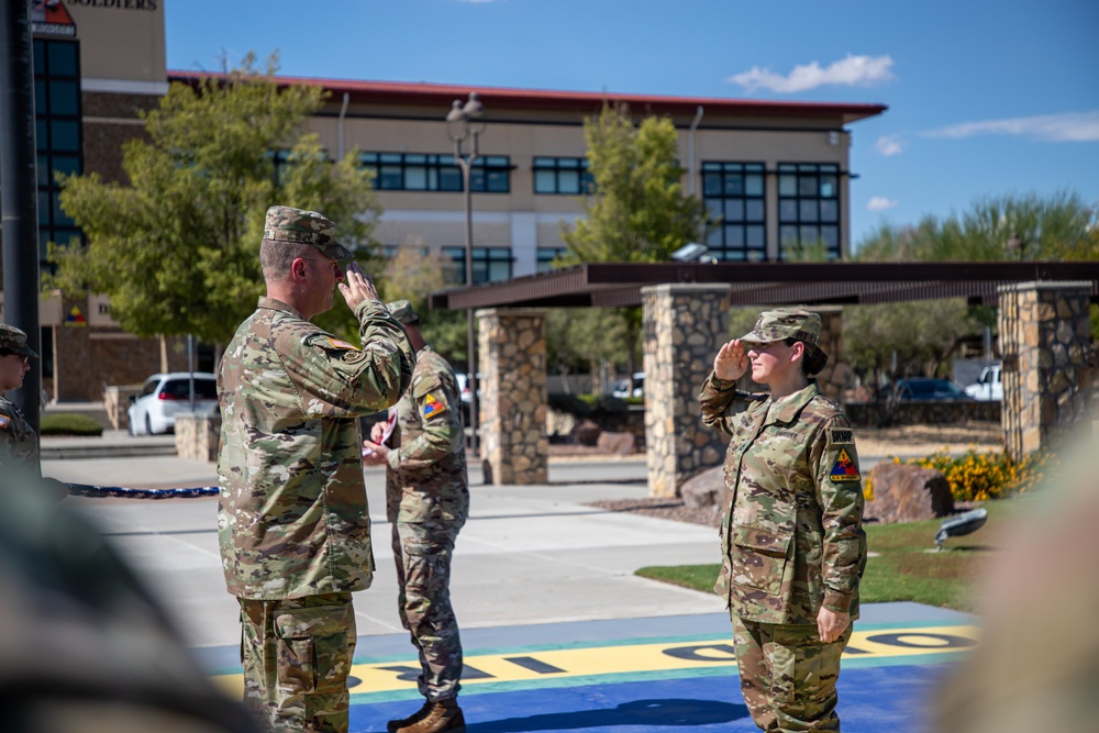 SFC Stewart’s Re-enlistment