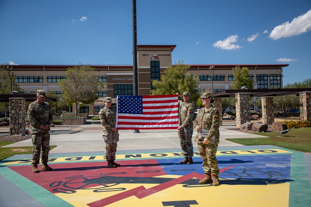 SFC Stewart’s Re-enlistment