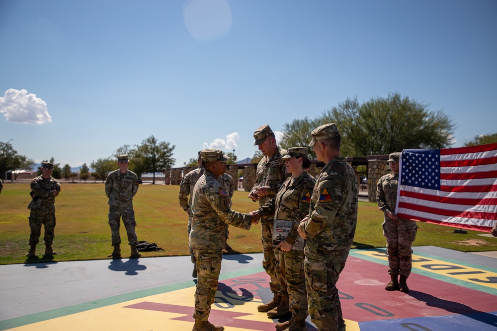 SFC Stewart’s Re-enlistment