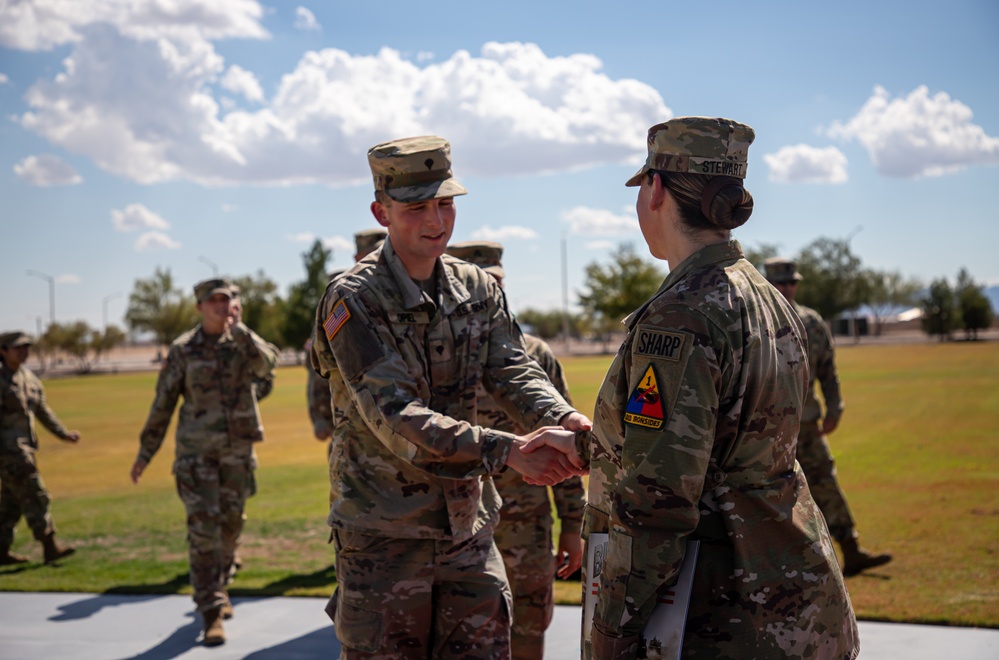 SFC Stewart’s Re-enlistment