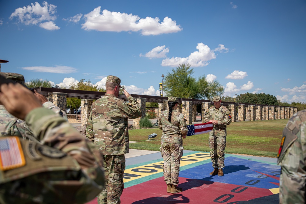 SFC Stewart’s Re-enlistment