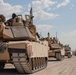 U.S. Army M1 Abrams crews await for live fire