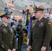 1AD Commanding General and CSM at the UTEP 915 Hero’s Night Game