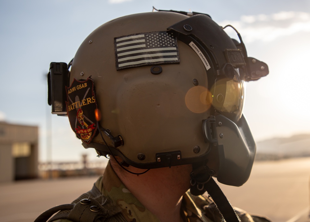 DVIDS - Images - U.S. Army Crew Chief conducts pre-flight checks [Image ...