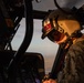 U.S. Army Pilot monitors avionics