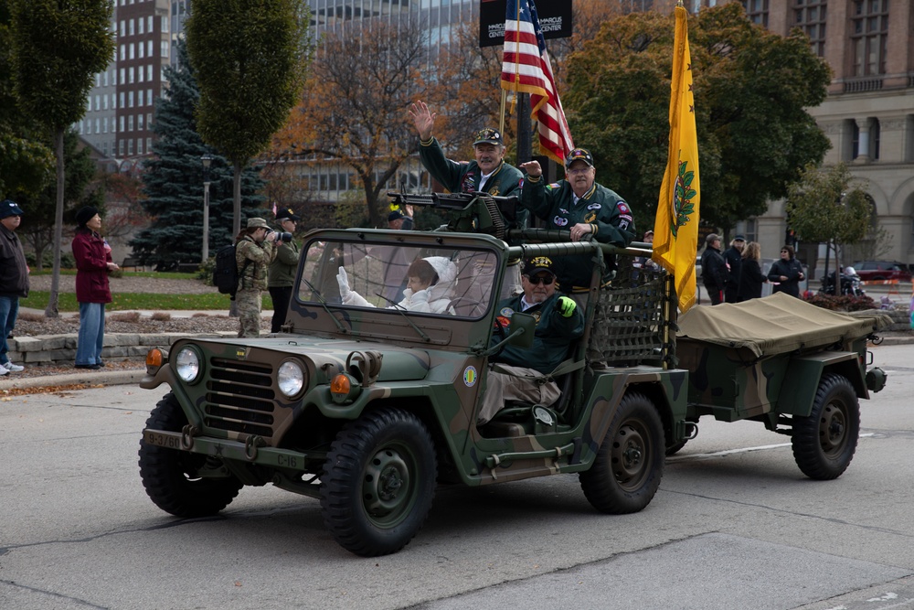 Veterans Participate in Veterans Day Parade