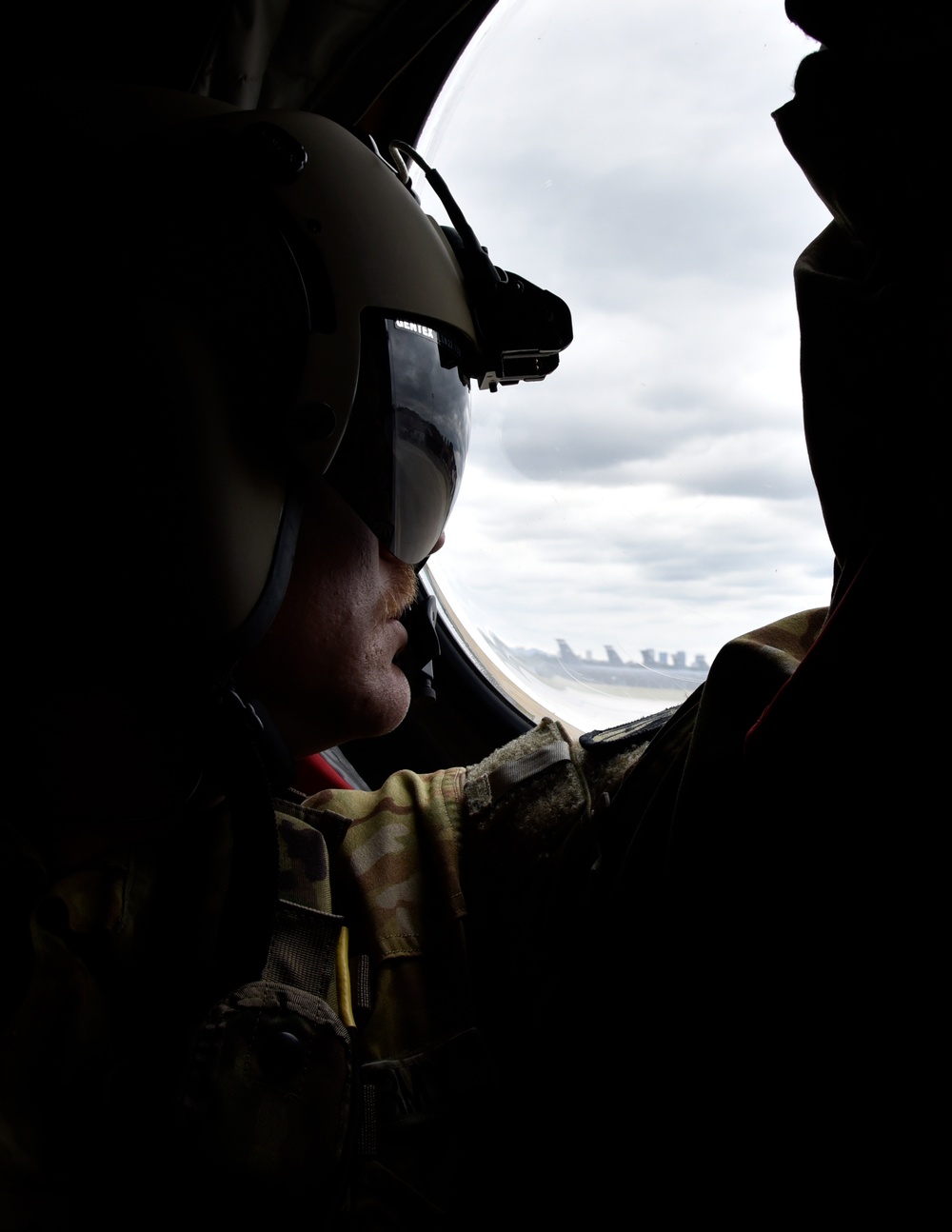 117th ARW Airmen join the Alabama Army National Guard for a CH-47 Chinook flight