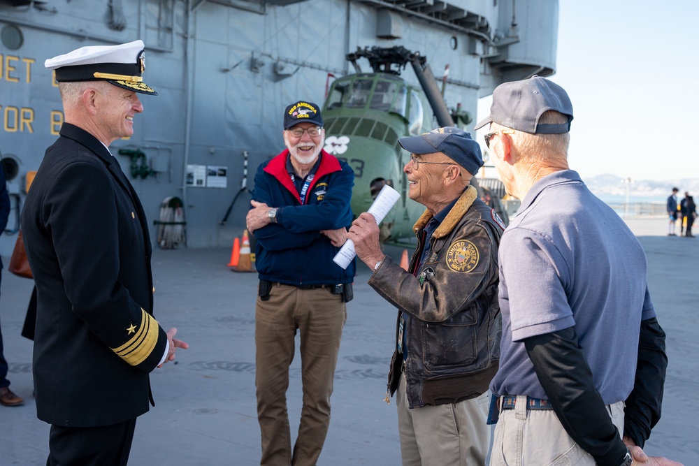 C2F COM Visits Alameda, USS Hornet Sea, Air, and Space Museum