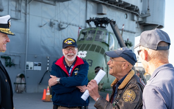 C2F COM Visits Alameda, USS Hornet Sea, Air, and Space Museum
