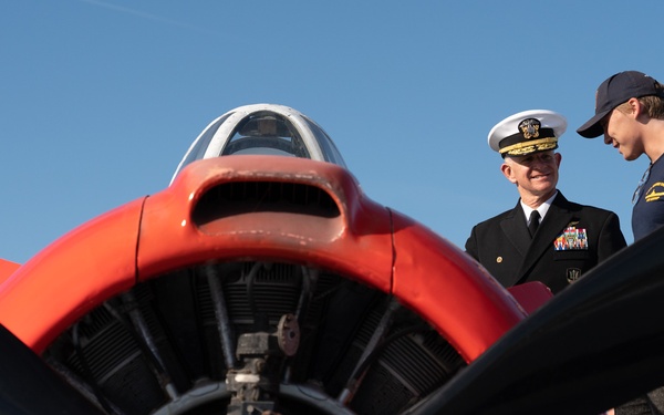 C2F COM Visits Alameda, USS Hornet Sea, Air, and Space Museum