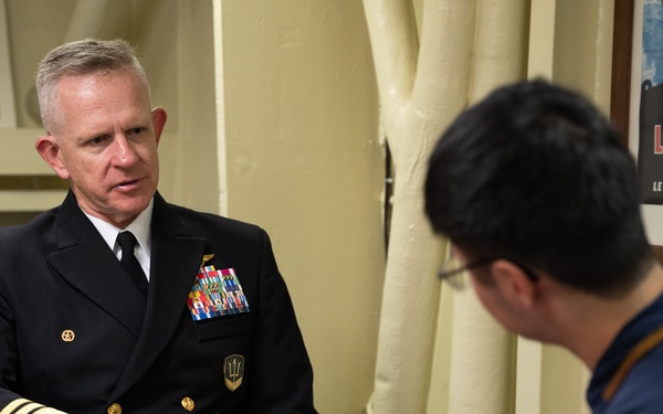 C2F COM Visits Alameda, USS Hornet Sea, Air, and Space Museum