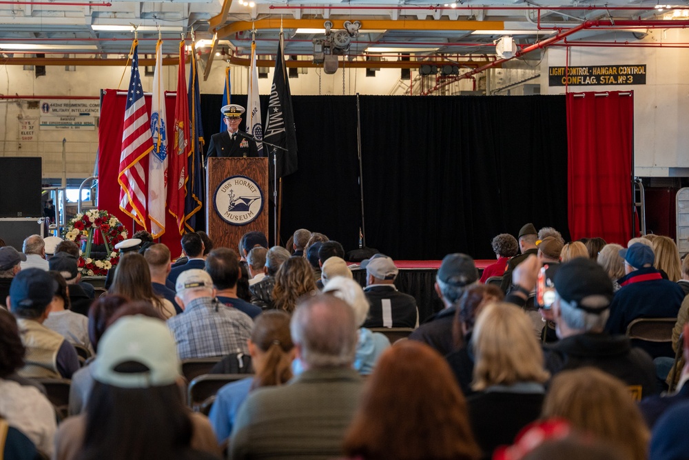 C2F COM Visits Alameda, USS Hornet Sea, Air, and Space Museum