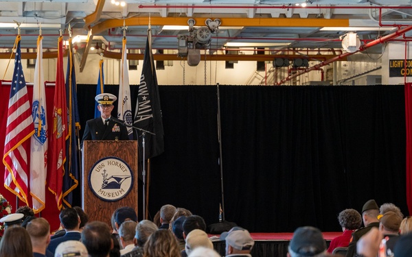 C2F COM Visits Alameda, USS Hornet Sea, Air, and Space Museum