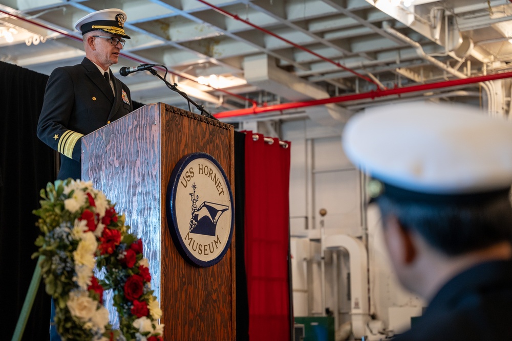 C2F COM Visits Alameda, USS Hornet Sea, Air, and Space Museum