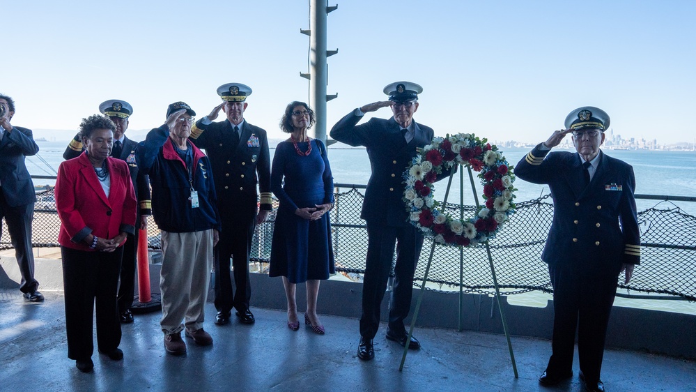 C2F COM Visits Alameda, USS Hornet Sea, Air, and Space Museum