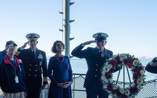 C2F COM Visits Alameda, USS Hornet Sea, Air, and Space Museum