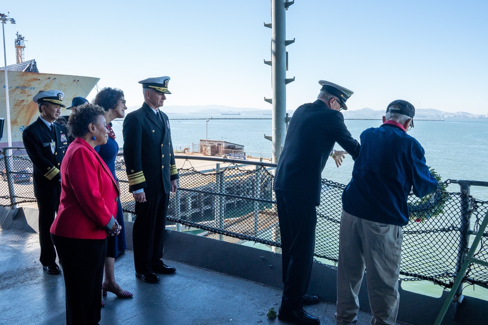 C2F COM Visits Alameda, USS Hornet Sea, Air, and Space Museum