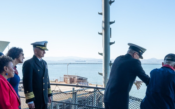 C2F COM Visits Alameda, USS Hornet Sea, Air, and Space Museum