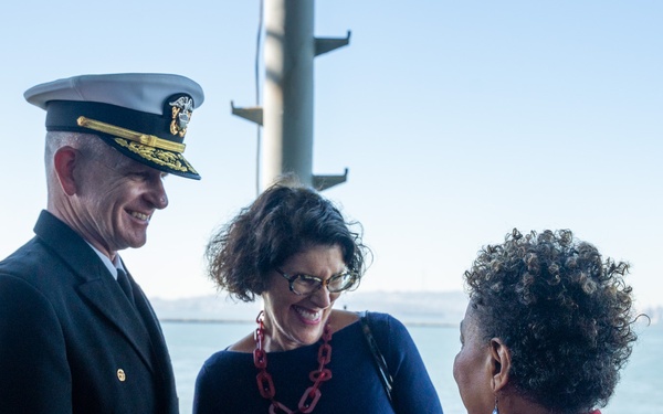 C2F COM Visits Alameda, USS Hornet Sea, Air, and Space Museum