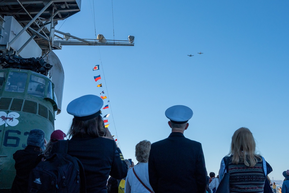 C2F COM Visits Alameda, USS Hornet Sea, Air, and Space Museum