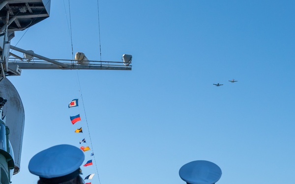 C2F COM Visits Alameda, USS Hornet Sea, Air, and Space Museum