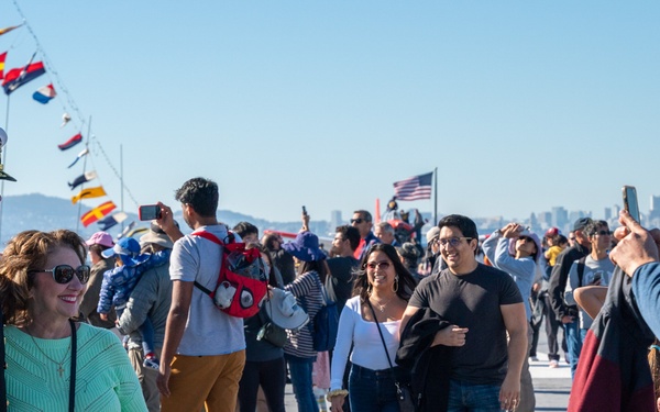 C2F COM Visits Alameda, USS Hornet Sea, Air, and Space Museum