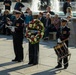 The U.S. Navy Band performs during a ceremony at the United States Navy Memorial in celebration of Veterans Day.