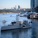 USV Seahawk Enters Darling Harbour