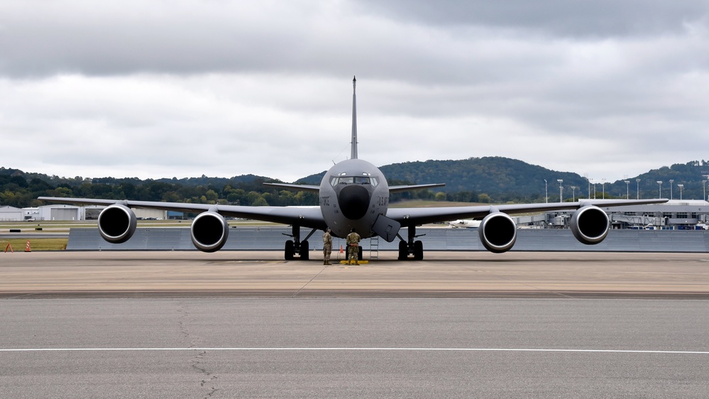 The 117th Air Refueling Wing's KC-135 Stratotanker fleet