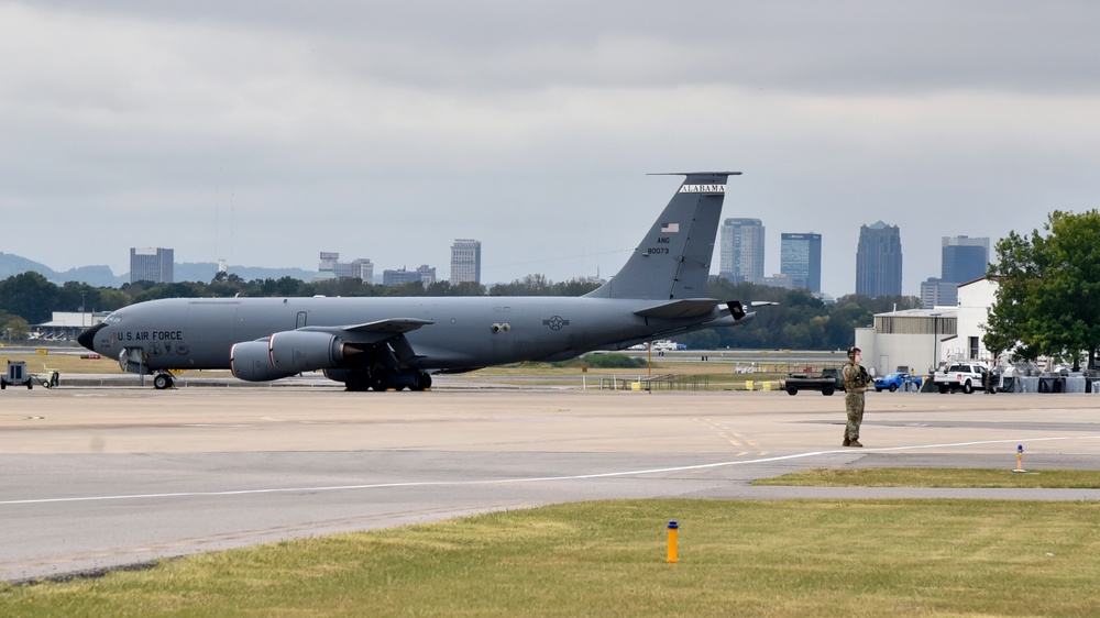 The 117th Air Refueling Wing's KC-135 Stratotanker fleet