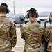 117th AMXS crew chiefs stand by to taxi KC-135 Stratotanker