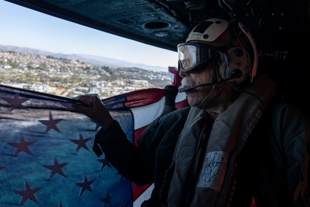 High-flying Tribute: Honoring Major Billy Hall’s 82 years of being a Marine