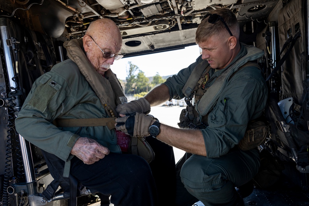 High-flying Tribute: Honoring Major Billy Hall’s 82 years of being a Marine