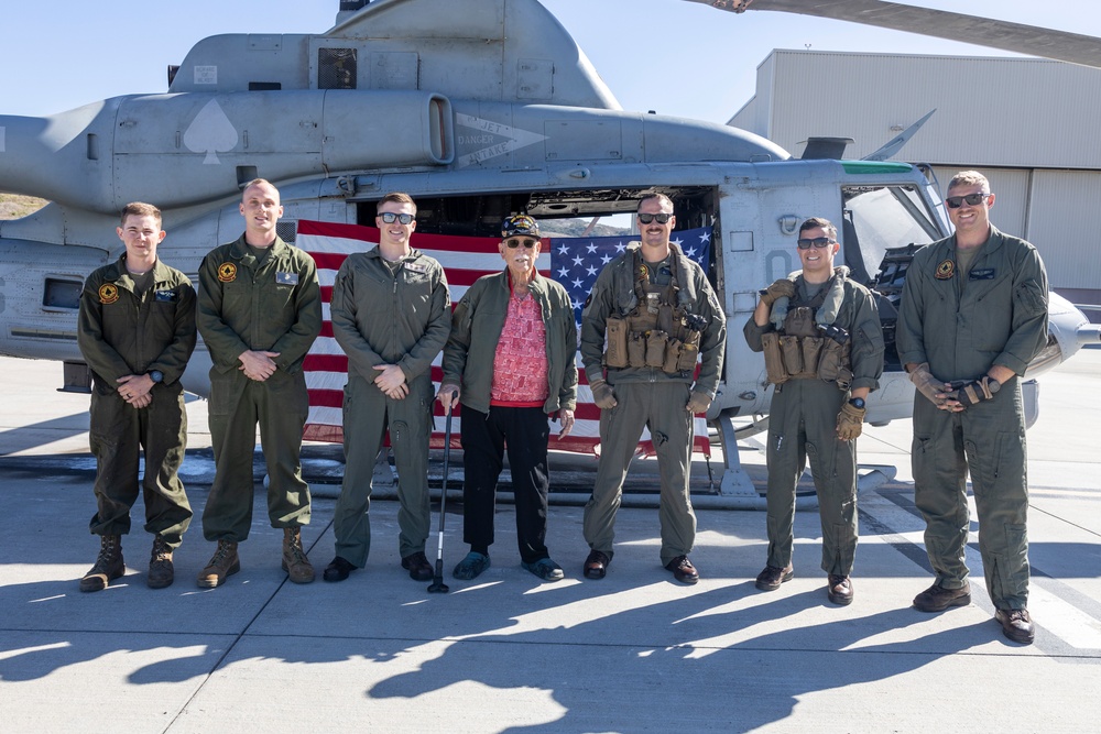 High-flying Tribute: Honoring Major Billy Hall’s 82 years of being a Marine