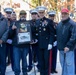 U.S. Marines conduct flag raising ceremony for locale community