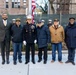 U.S. Marines conduct flag raising ceremony for locale community