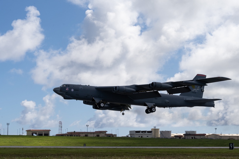 B-52 Bombers Support PACAF BTF Mission