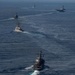 CSG-9 Ships Sail in Formation