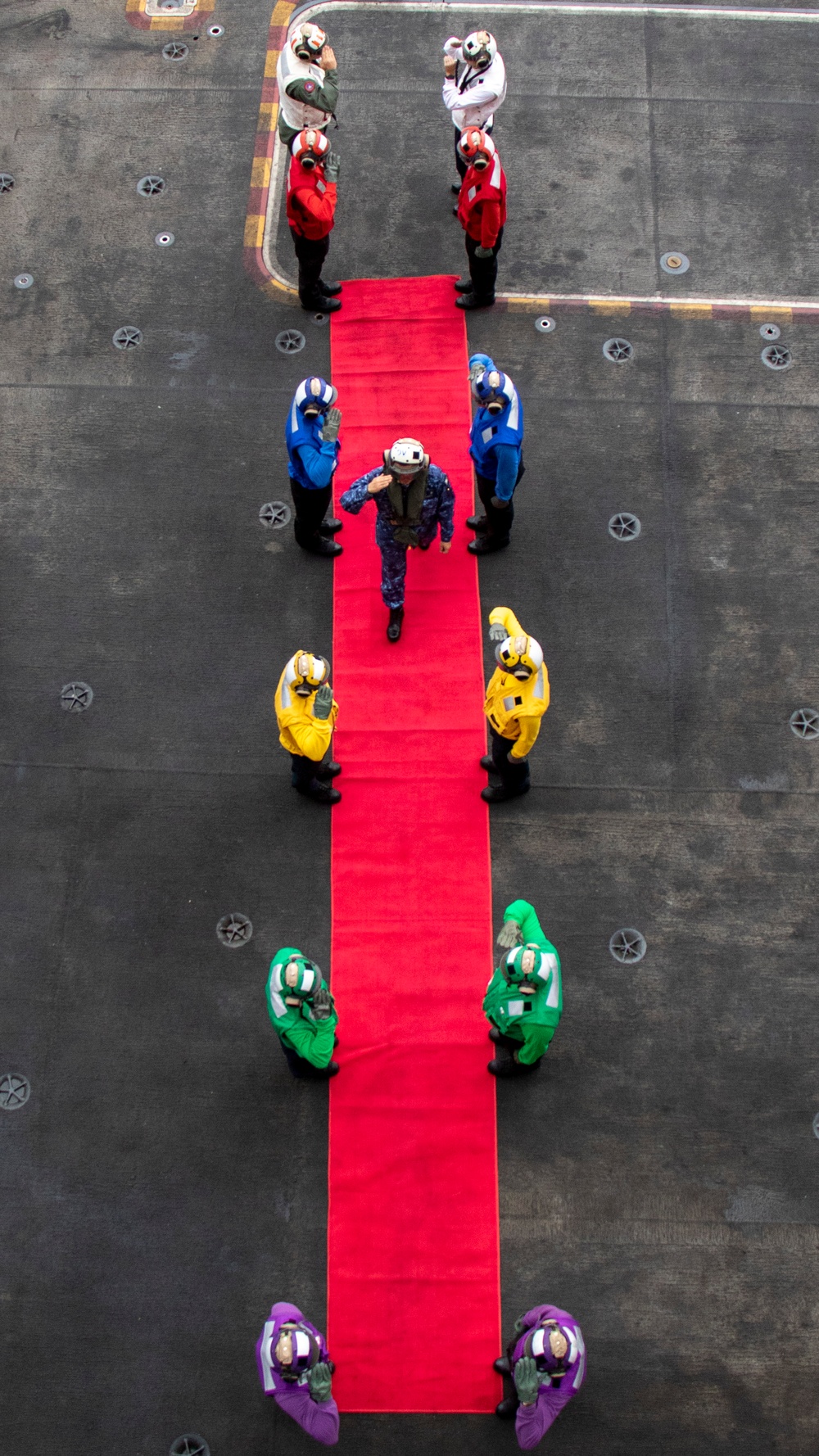 Commander-in-Chief, Self-Defense Fleet, Japan Maritime Self-Defense Force Visits USS Carl Vinson