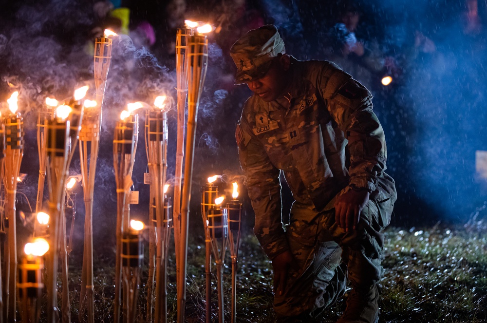 Task Force Marne and NATO Allies commemorate Lāčplēsis Day