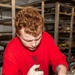USS Ronald Reagan (CVN 76) Sailors perform aircraft maintenance